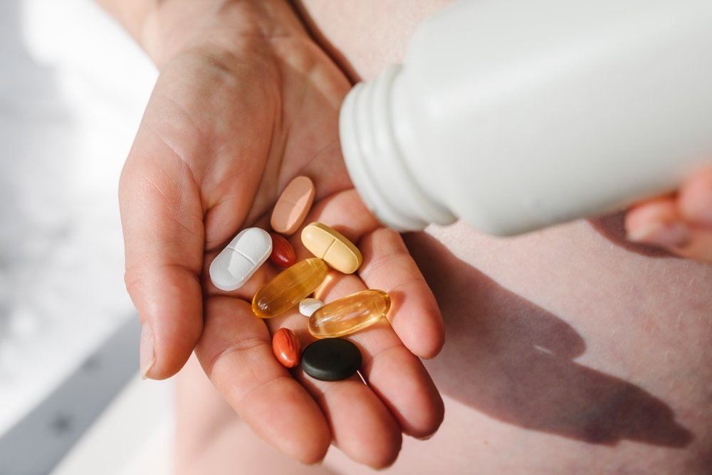 Medicines On A Hand