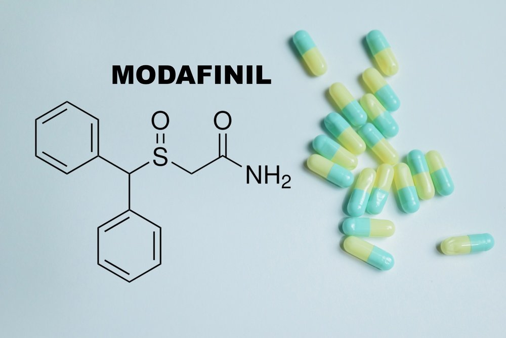 Concept,Of,Modafinil,Write,On,Book,With,Isolated,On,Wooden